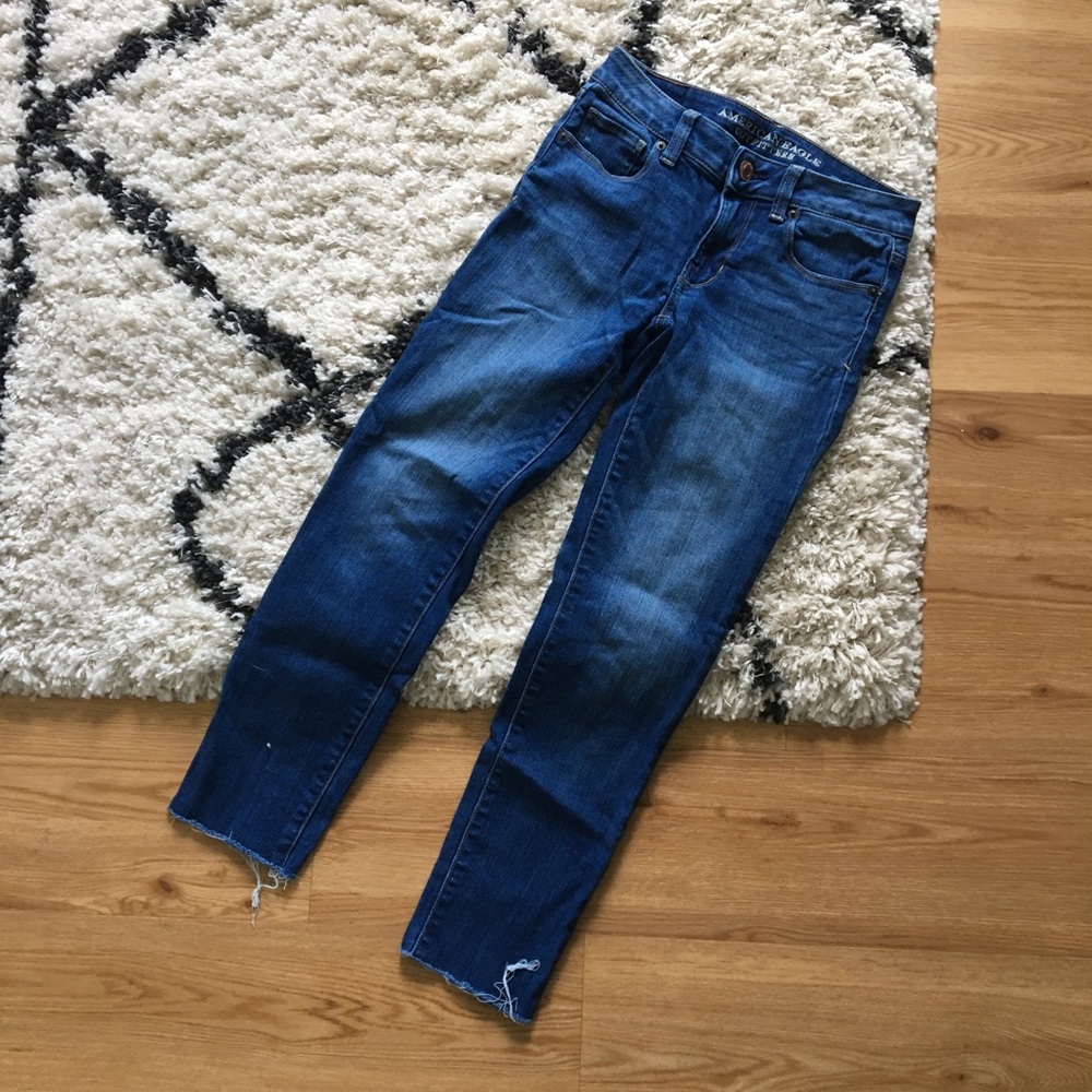 AE Skinny/ Mom Jeans Size 0 Short